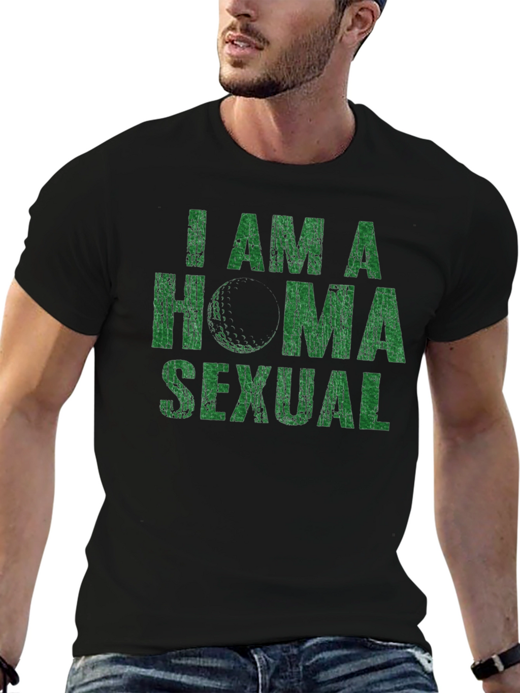 Homa Sexual Funny Golf T-Shirt