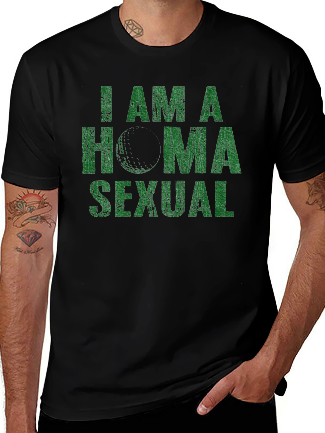 Homa Sexual Funny Golf T-Shirt