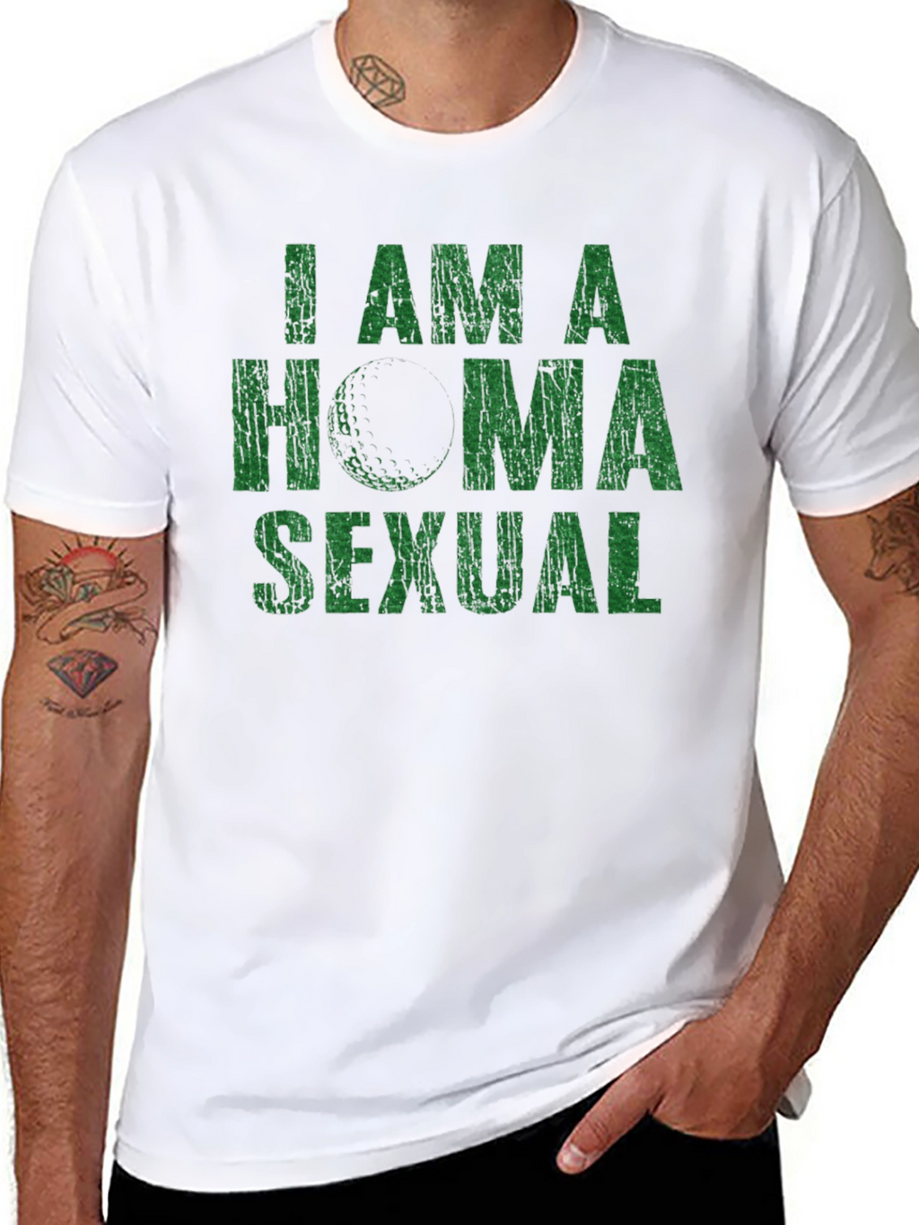 Homa Sexual Funny Golf T-Shirt
