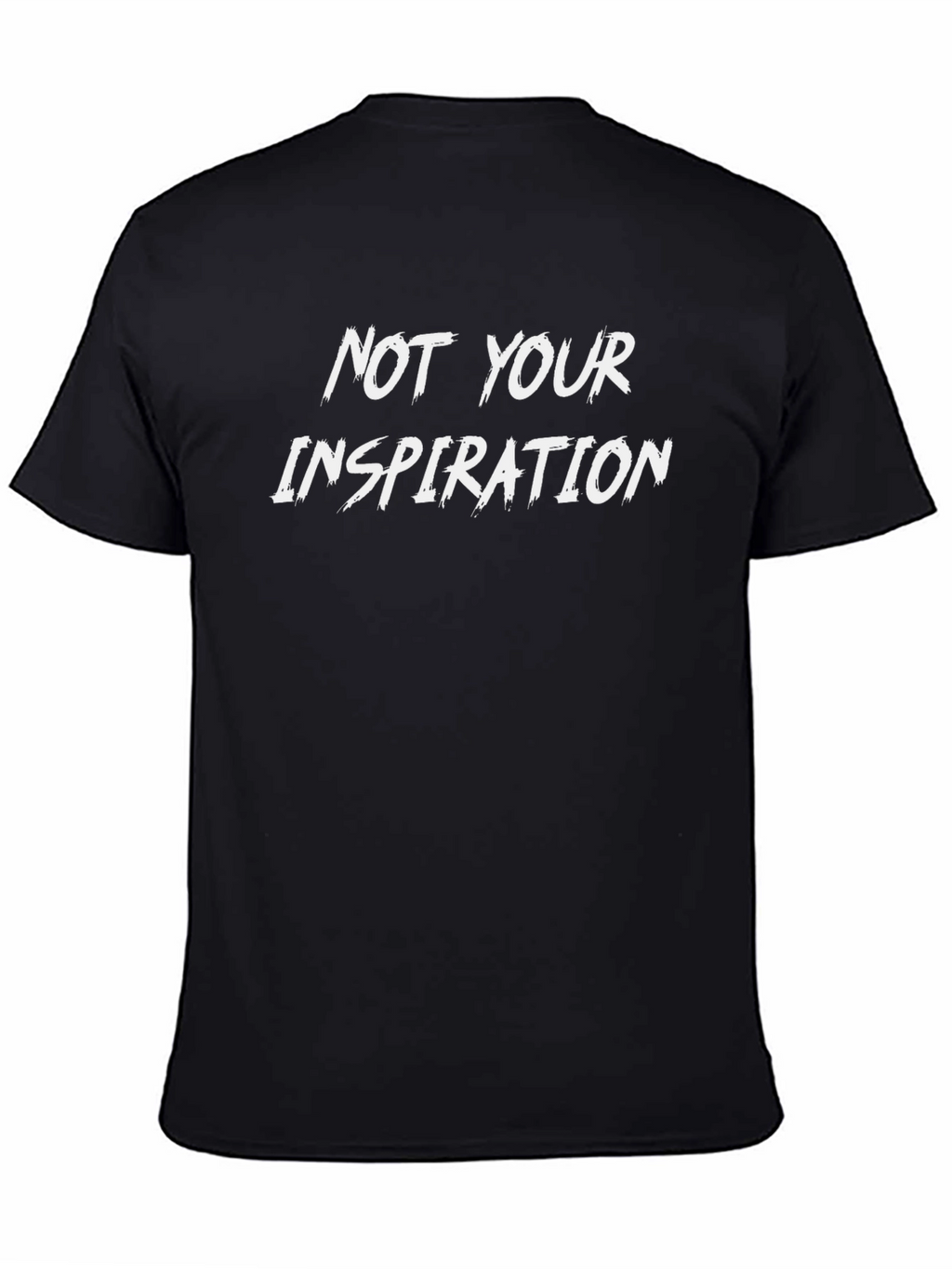 Not Your Inspiration Graphic Tee - Mens Black T-Shirt