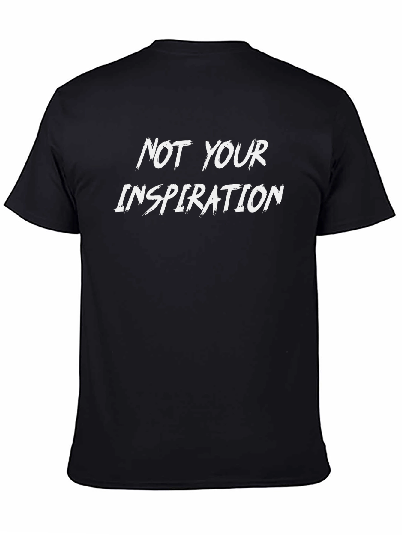 Not Your Inspiration Graphic Tee - Mens Black T-Shirt
