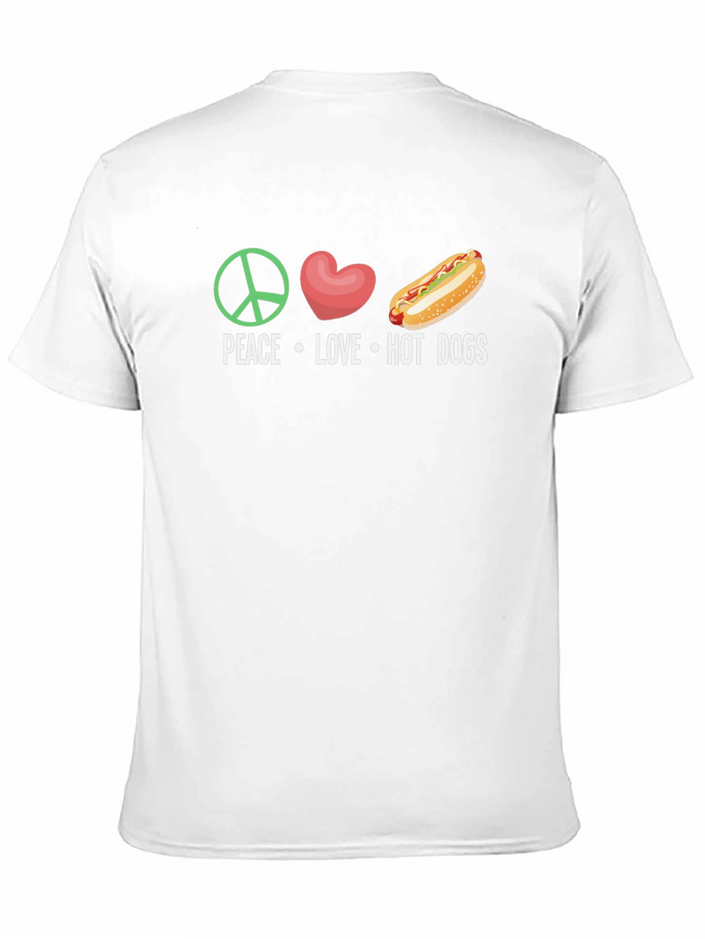 Peace Love Hot Dogs T-Shirt