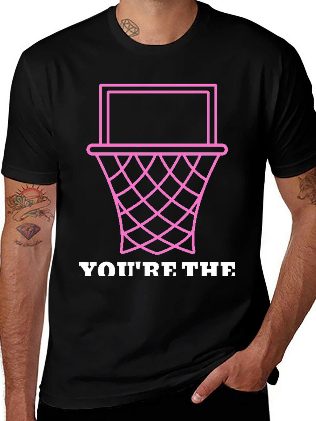 Youre The Basket Funny Graphic Tee