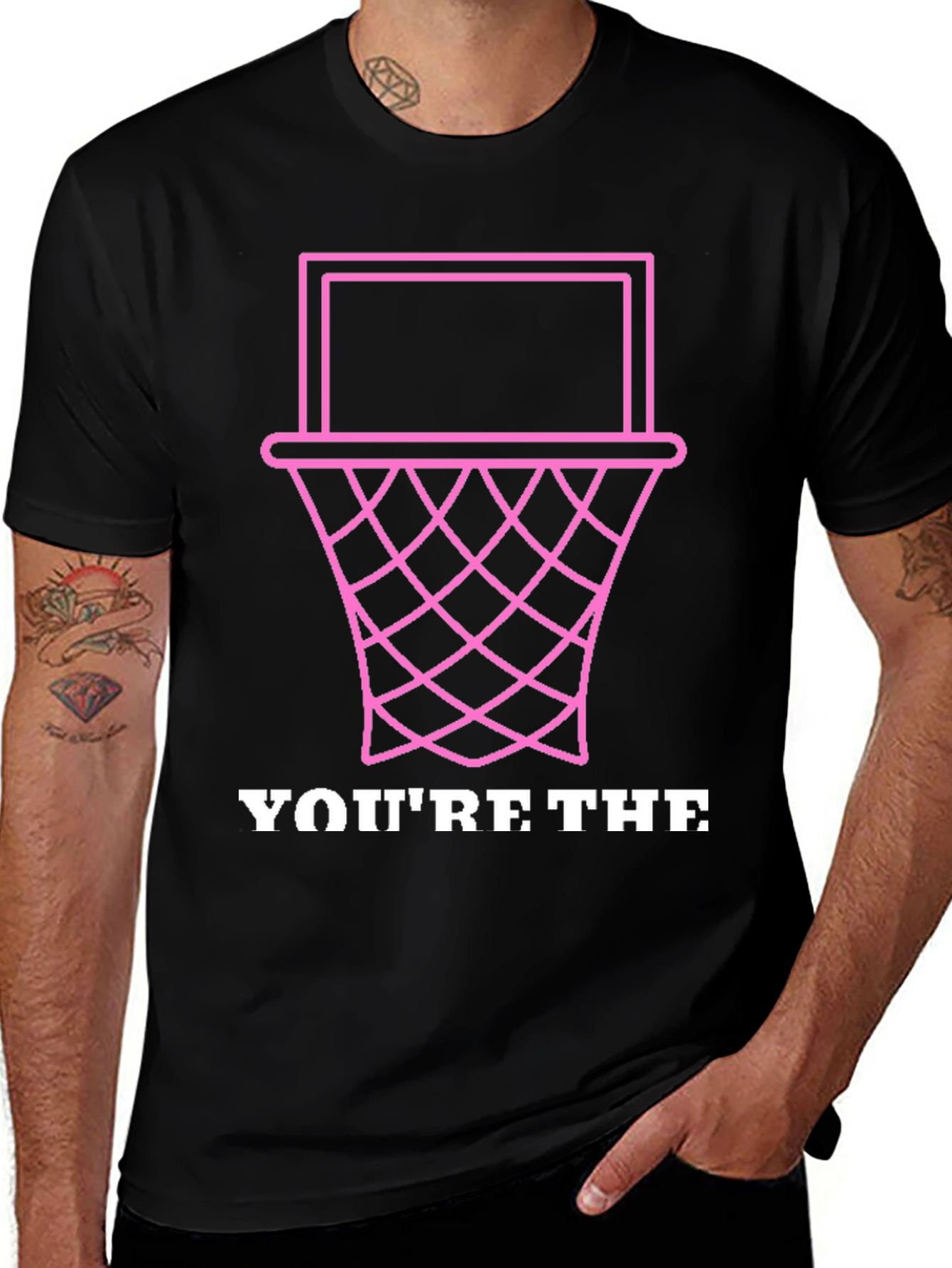 Youre The Basket Funny Graphic Tee
