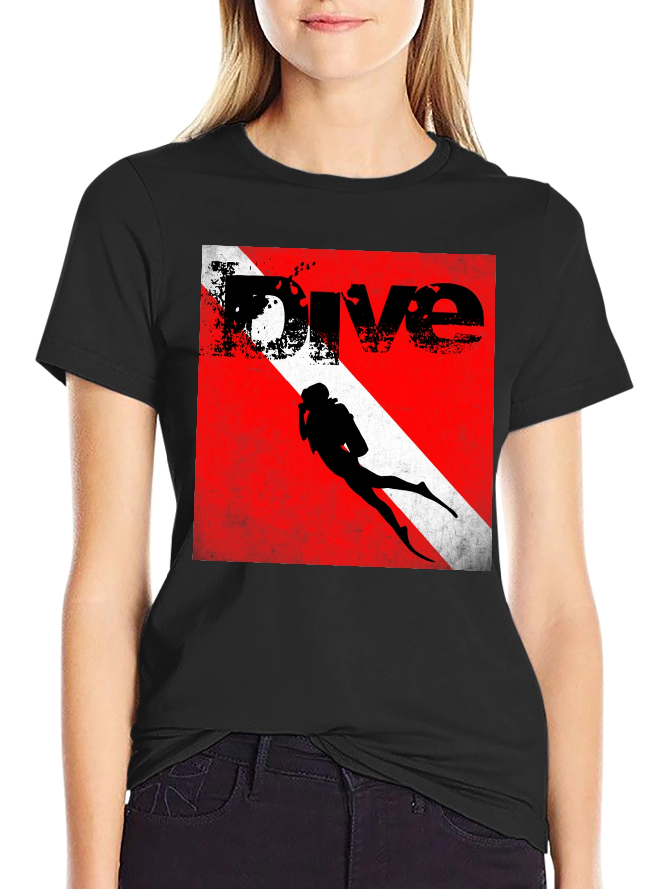 Dive Flag T-Shirt - Scuba Diving Tee