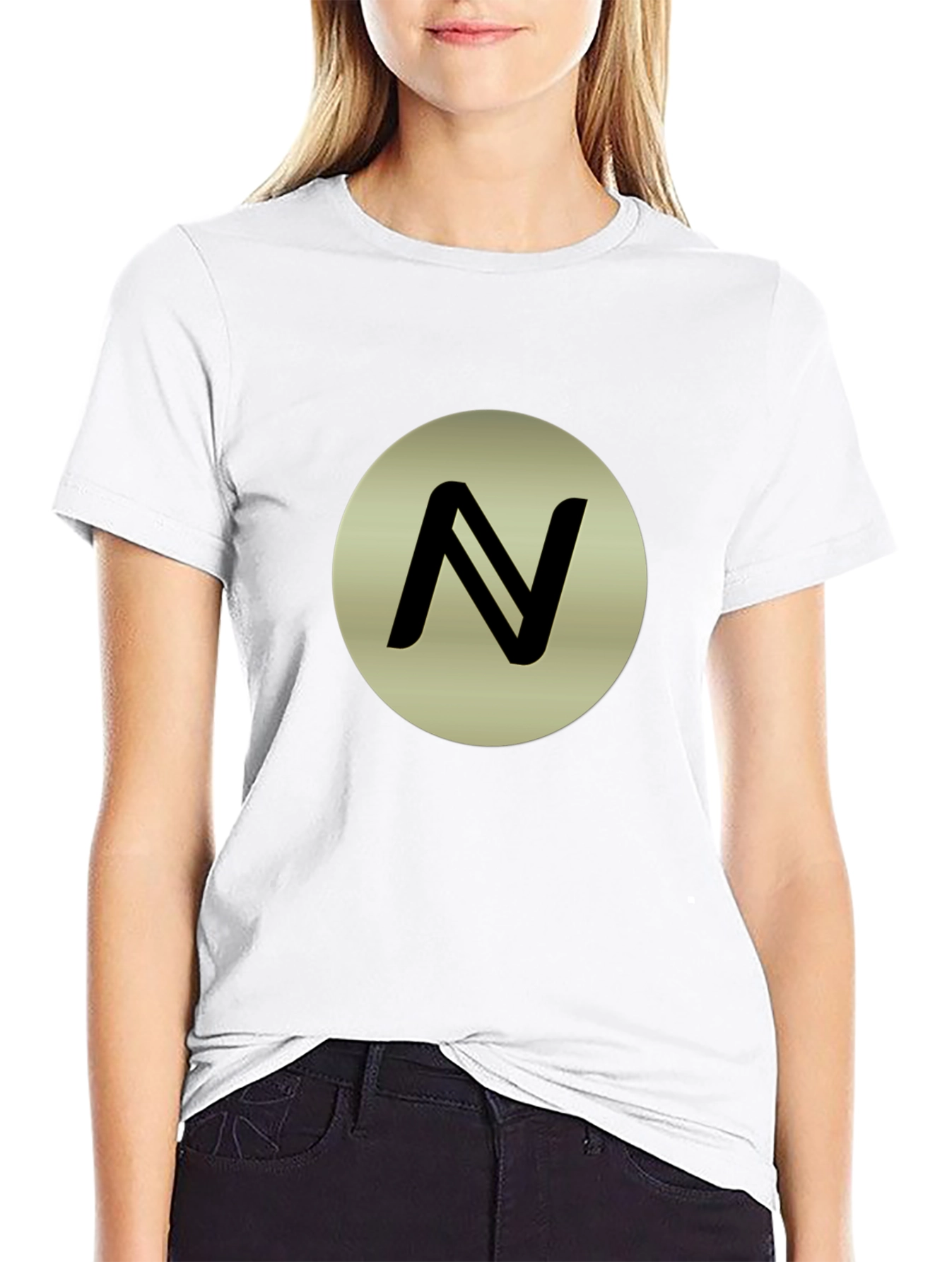Black Tee with N Logo