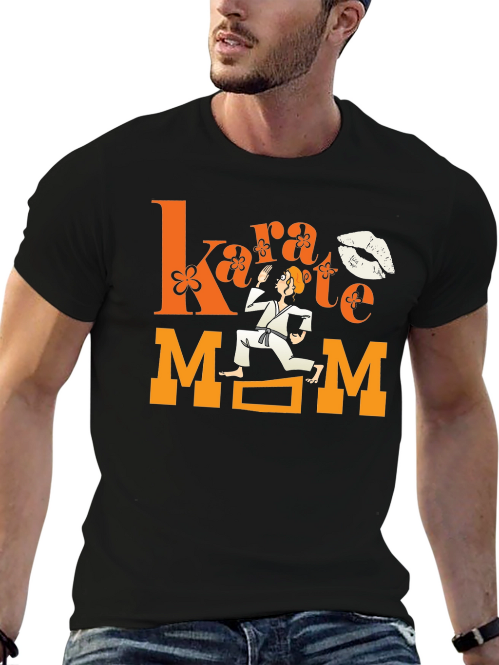 Karate Mom Graphic T-Shirt