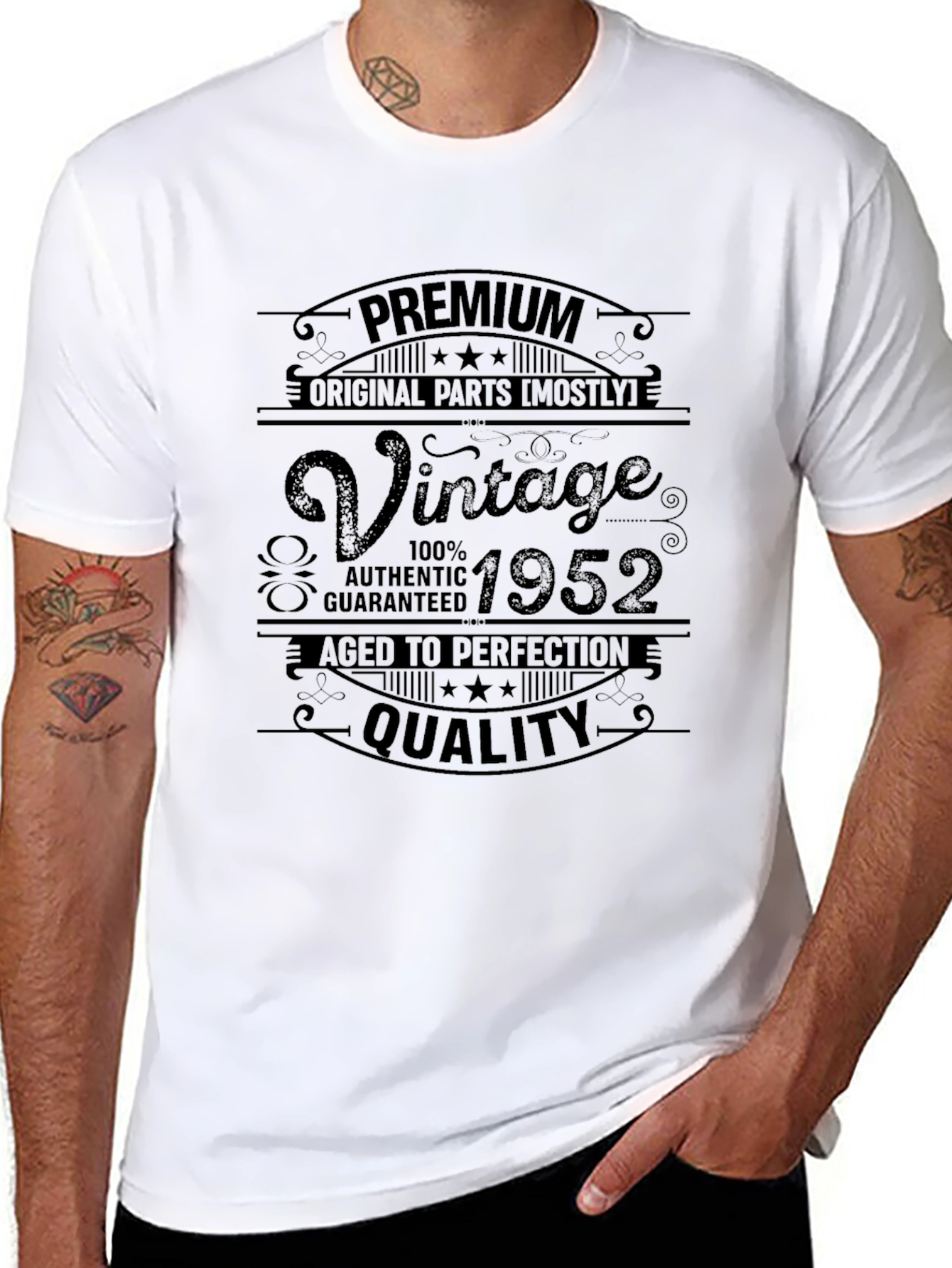 Vintage 1952 Premium Quality T-Shirt