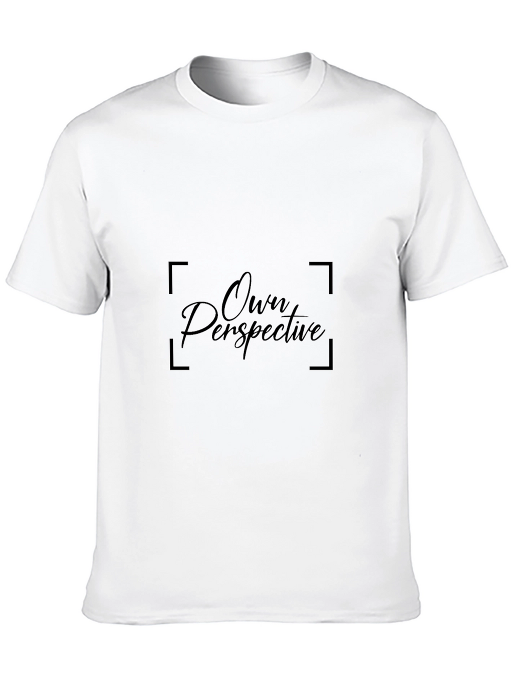 Own Perspective Black T-Shirt