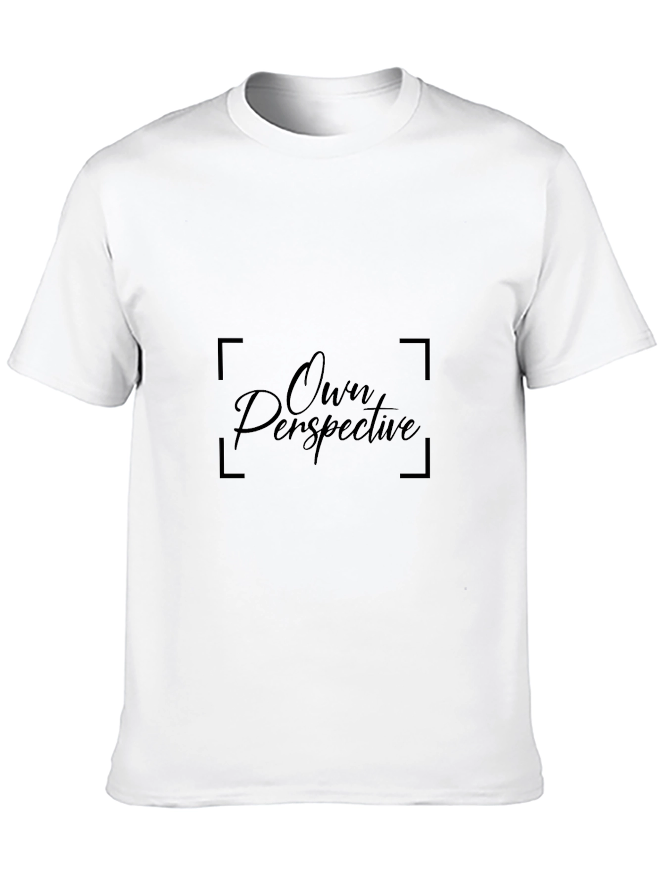 Own Perspective Black T-Shirt