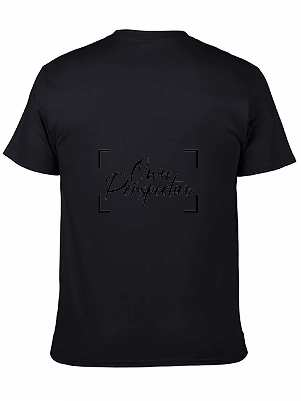 Own Perspective Black T-Shirt