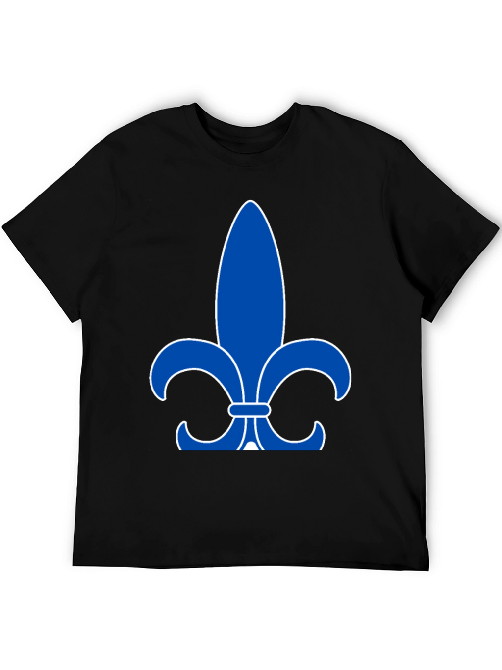 Fleur-de-Lis Graphic Black T-Shirt