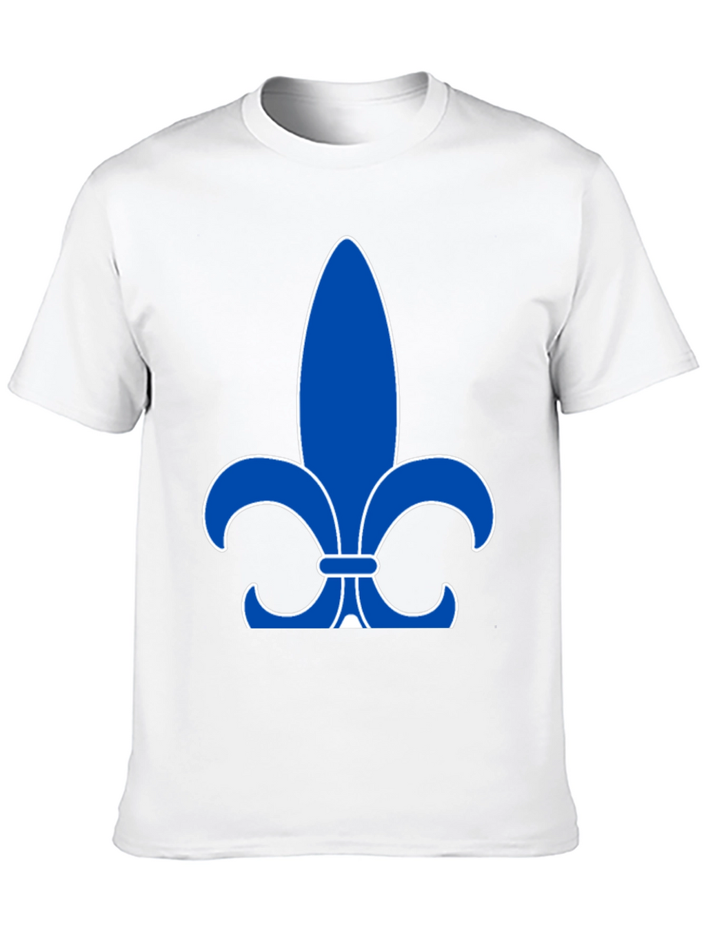 Fleur-de-Lis Graphic Black T-Shirt