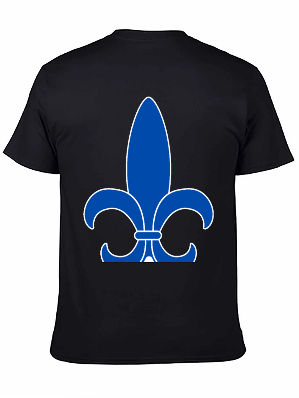 Fleur-de-Lis Graphic Black T-Shirt