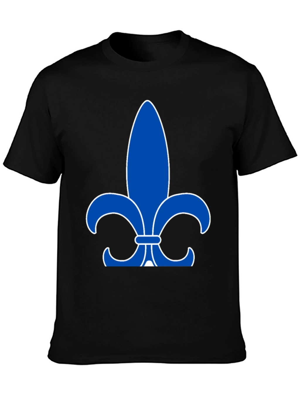 Fleur-de-Lis Graphic Black T-Shirt