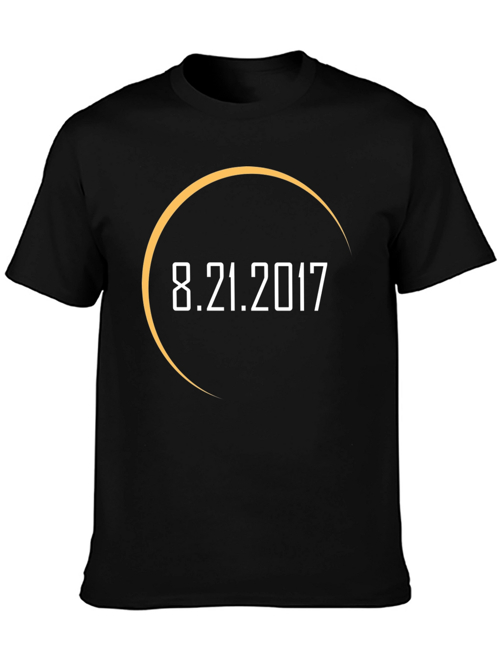 8.21.2017 Eclipse T-Shirt - Mens Black Graphic Tee
