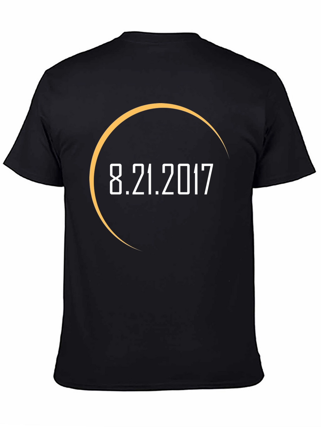 8.21.2017 Eclipse T-Shirt - Mens Black Graphic Tee