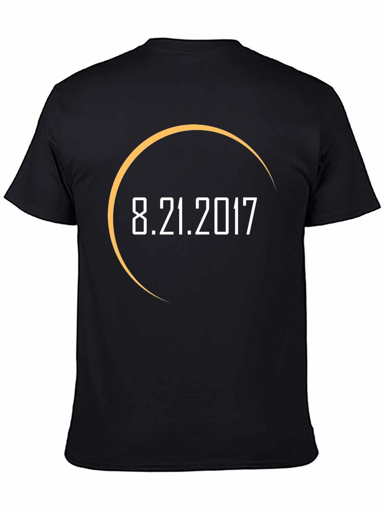 8.21.2017 Eclipse T-Shirt - Mens Black Graphic Tee