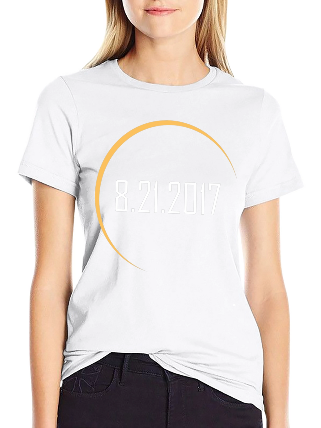 8.21.2017 Eclipse T-Shirt - Mens Black Graphic Tee