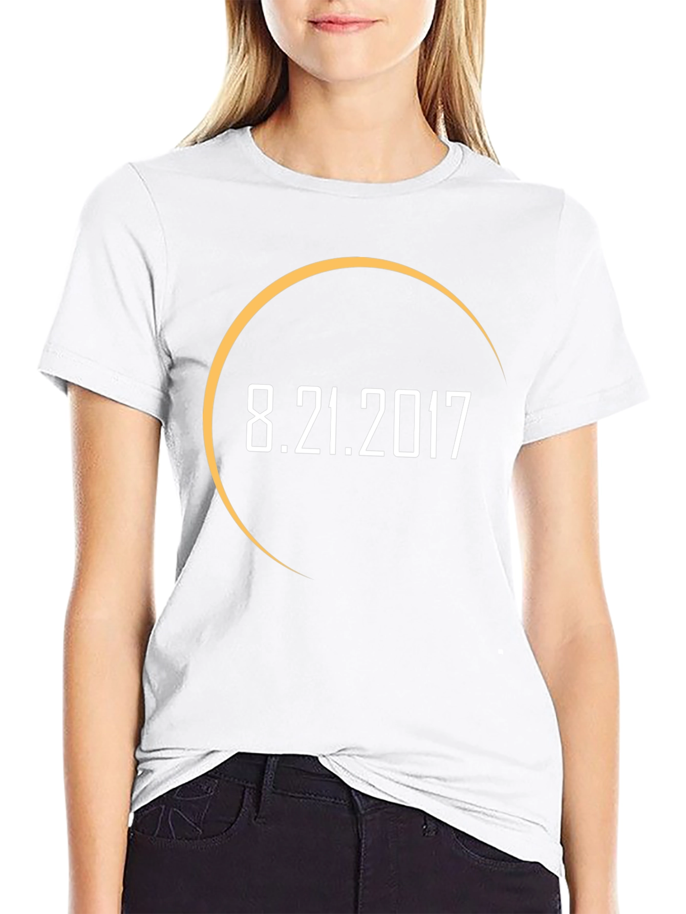 8.21.2017 Eclipse T-Shirt - Mens Black Graphic Tee