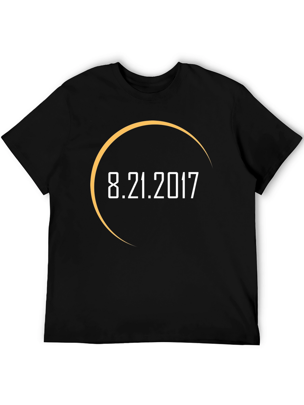 8.21.2017 Eclipse T-Shirt - Mens Black Graphic Tee