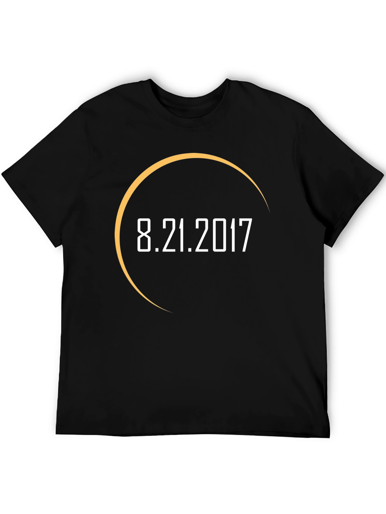 8.21.2017 Eclipse T-Shirt - Mens Black Graphic Tee