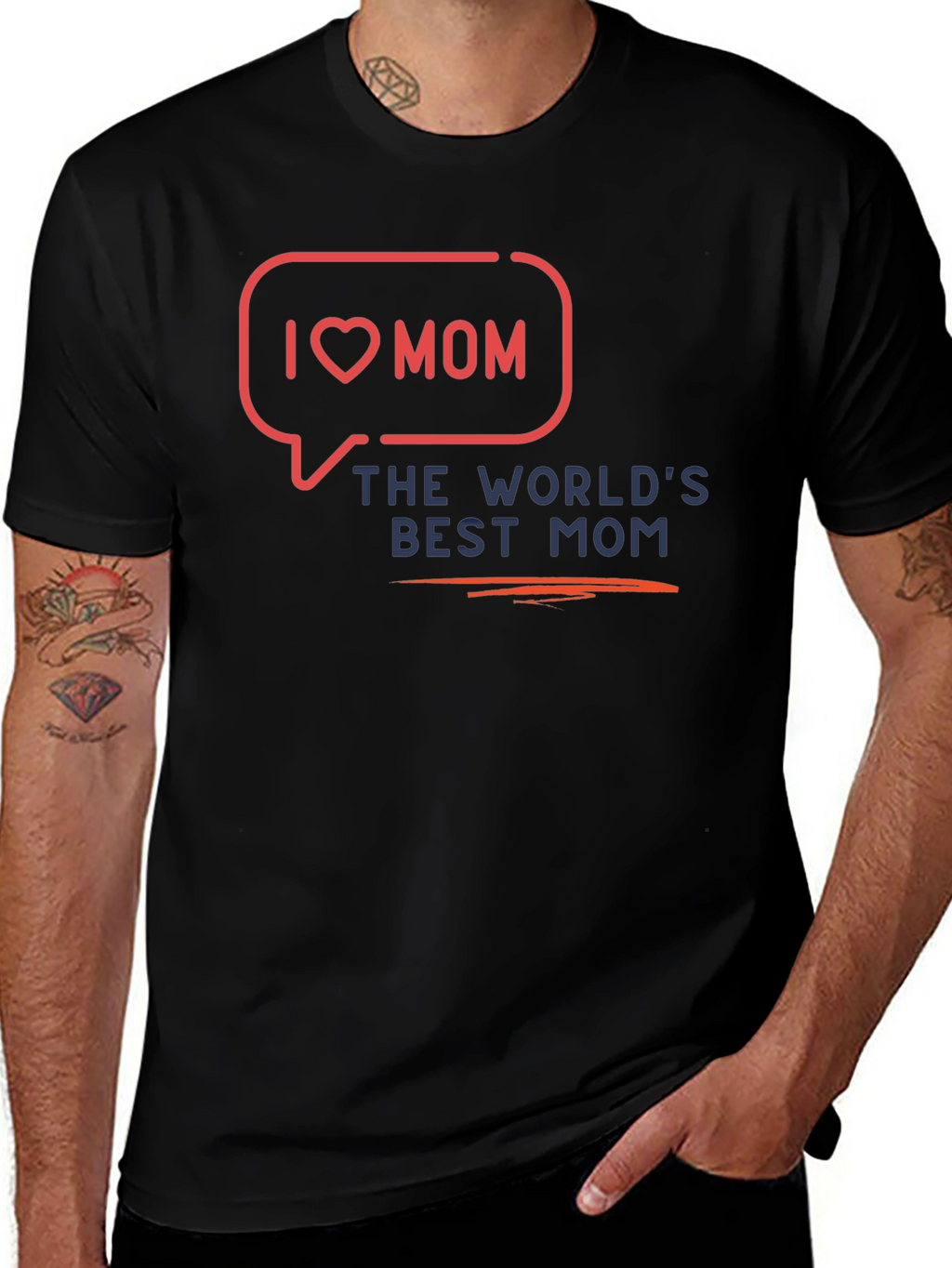 I Love Mom T-Shirt
