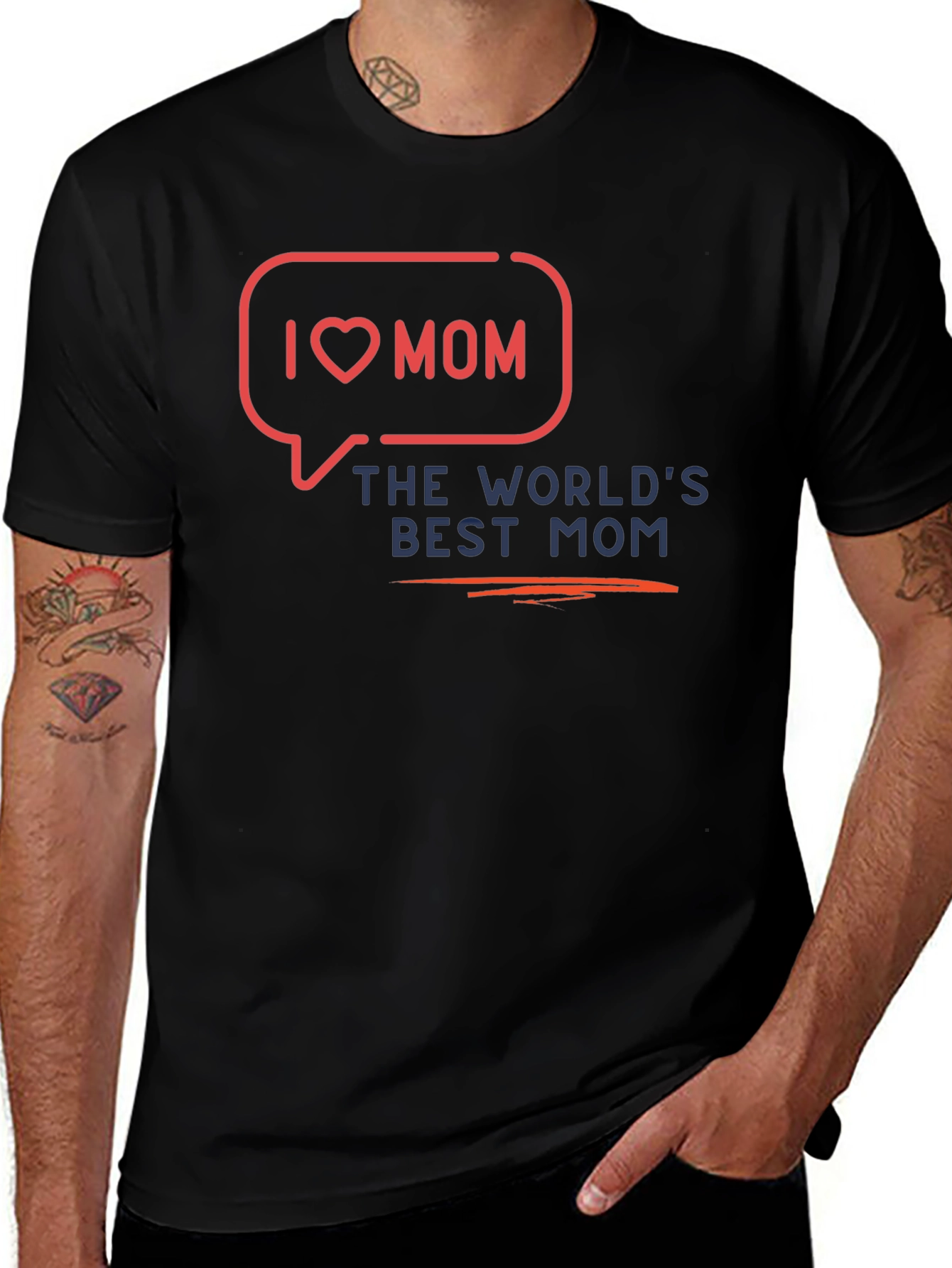 I Love Mom T-Shirt