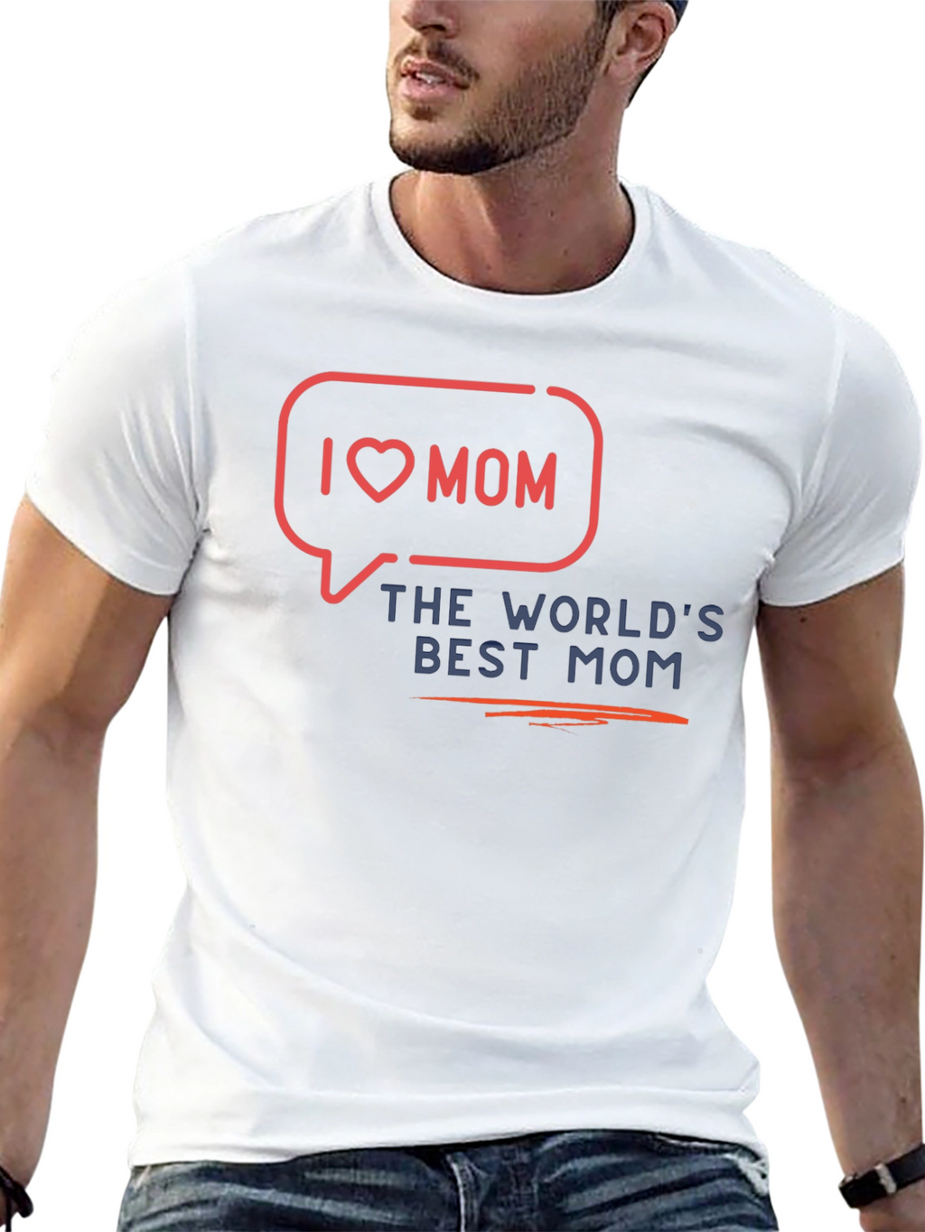 I Love Mom T-Shirt