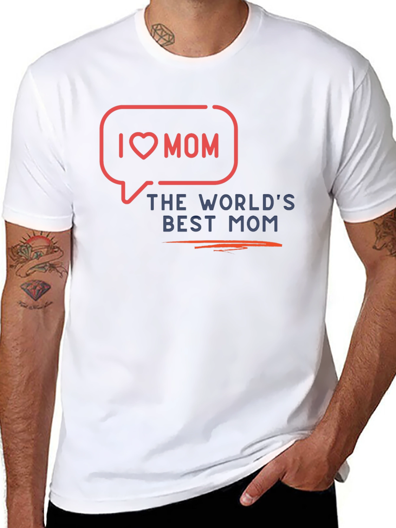 I Love Mom T-Shirt