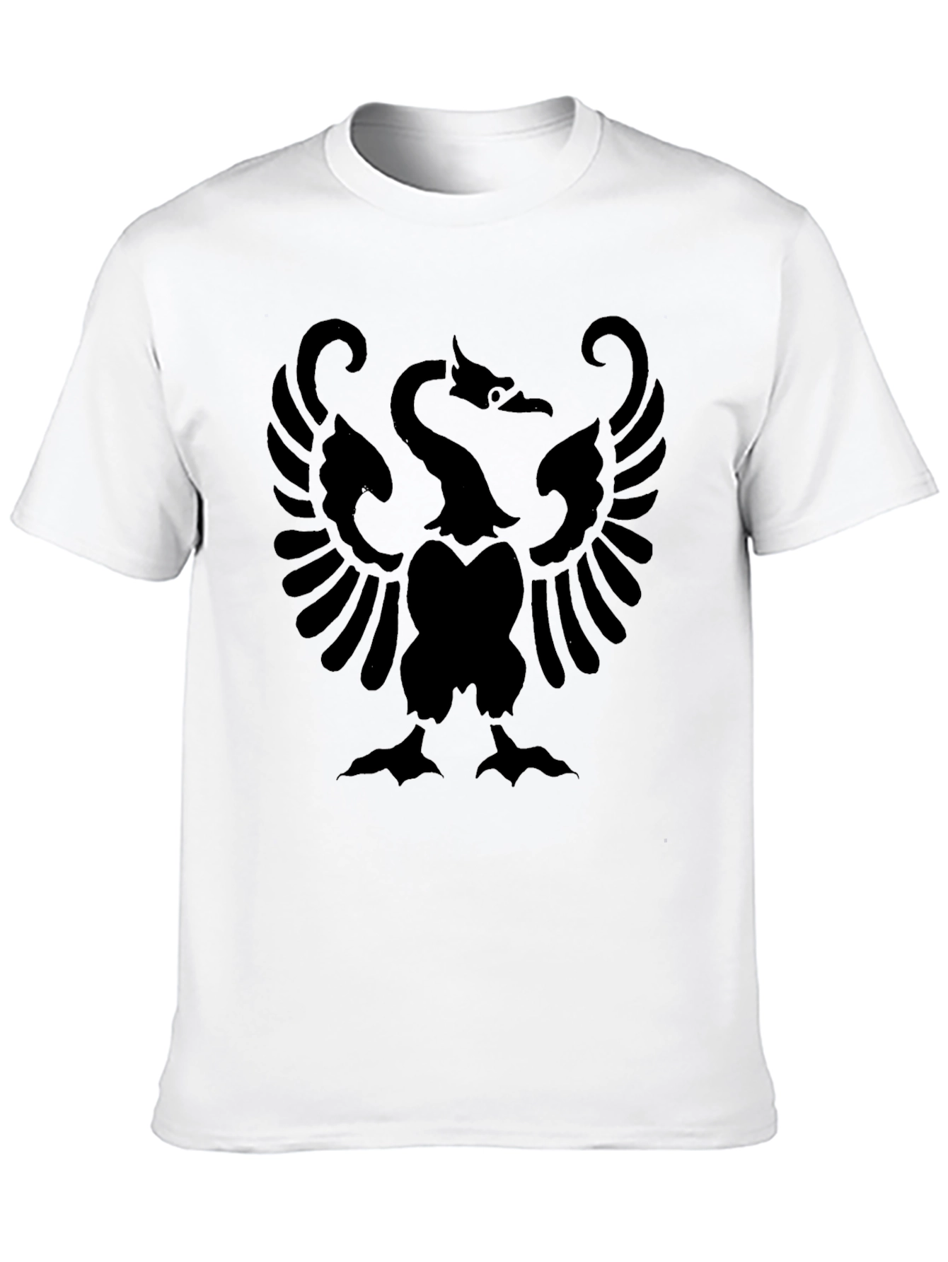 Black Eagle Graphic Tee - Mens Short Sleeve Shirt