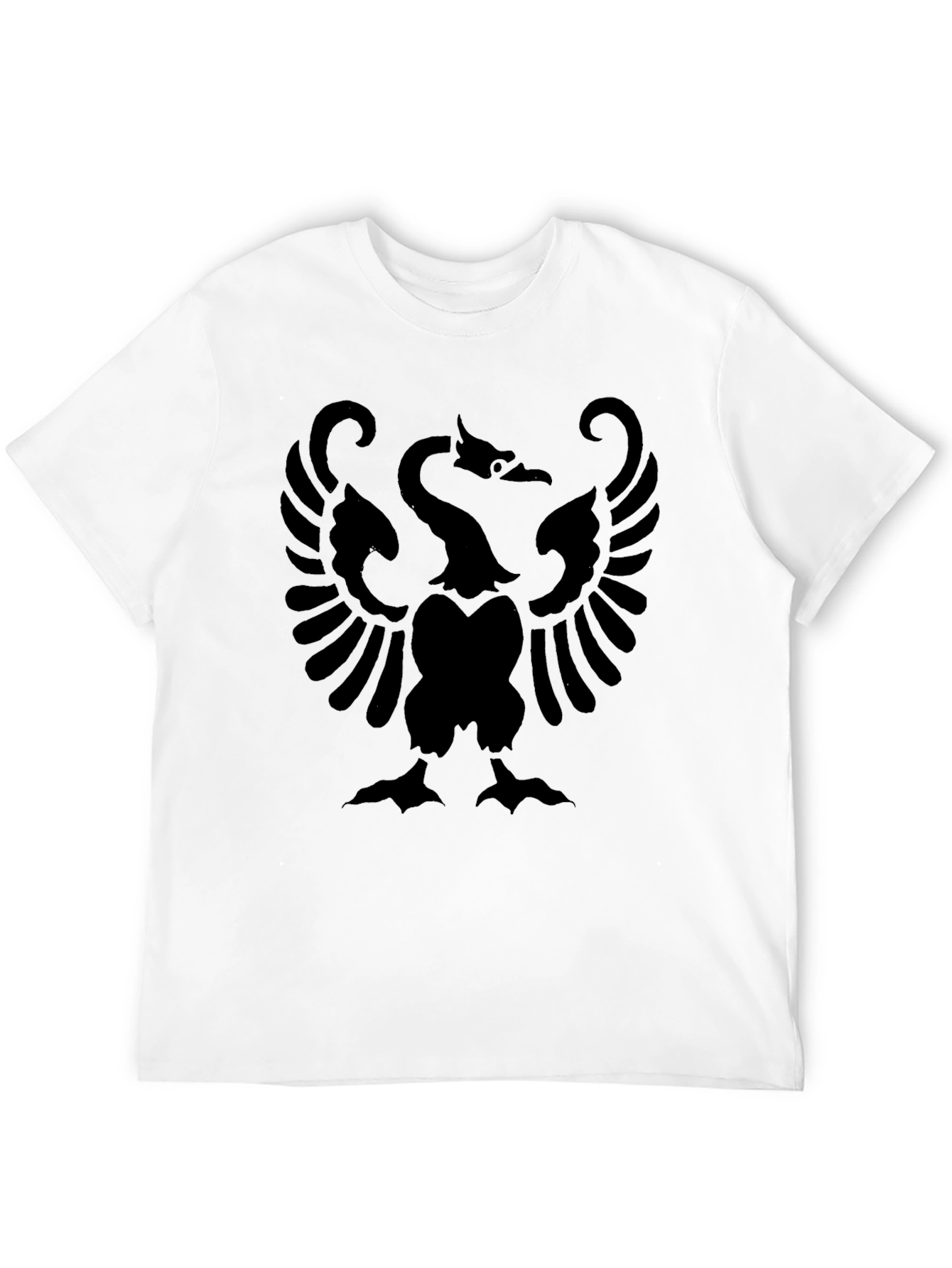 Black Eagle Graphic Tee - Mens Short Sleeve Shirt