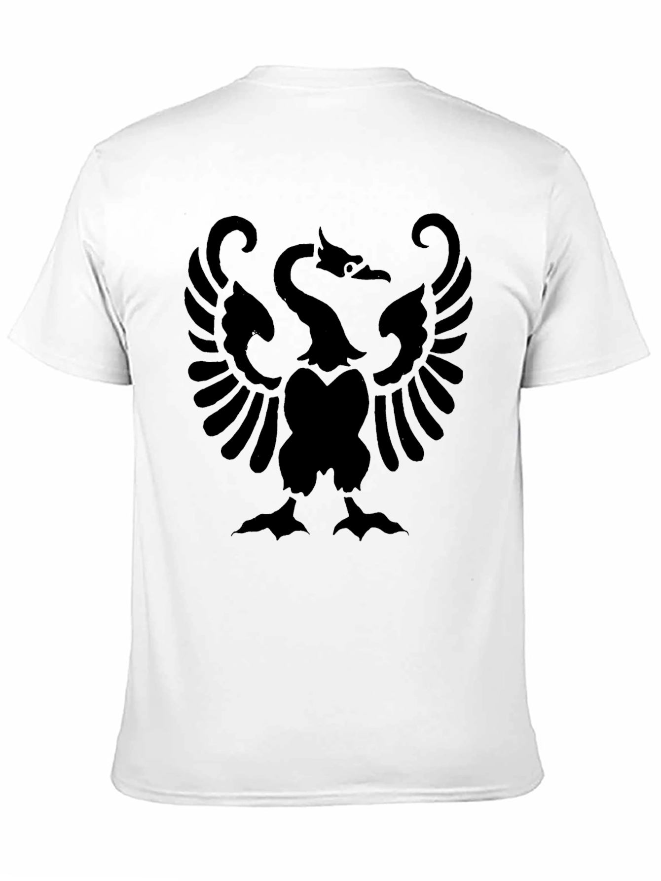 Black Eagle Graphic Tee - Mens Short Sleeve Shirt