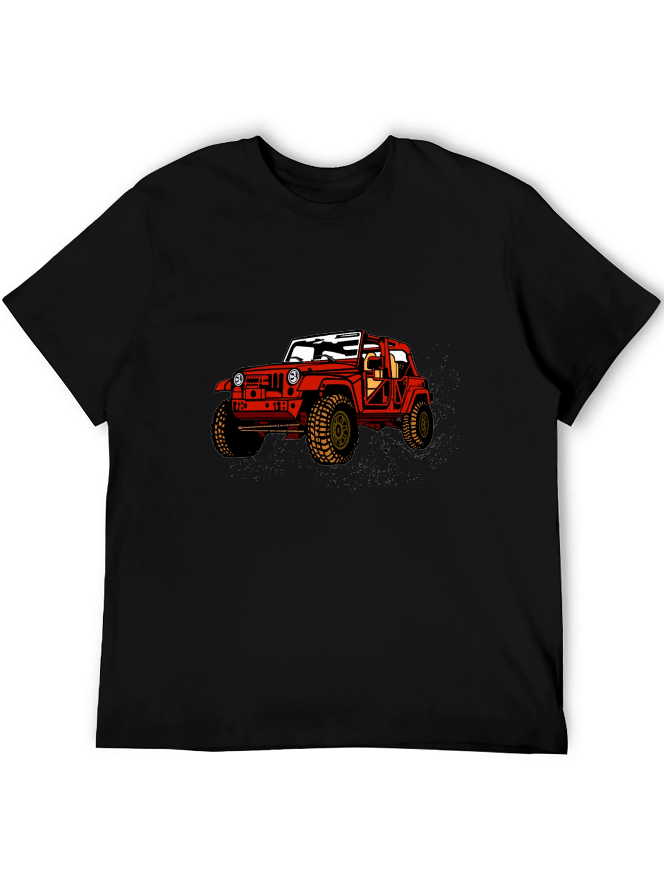 Black Jeep Graphic Tee - Off-Road Adventure Shirt