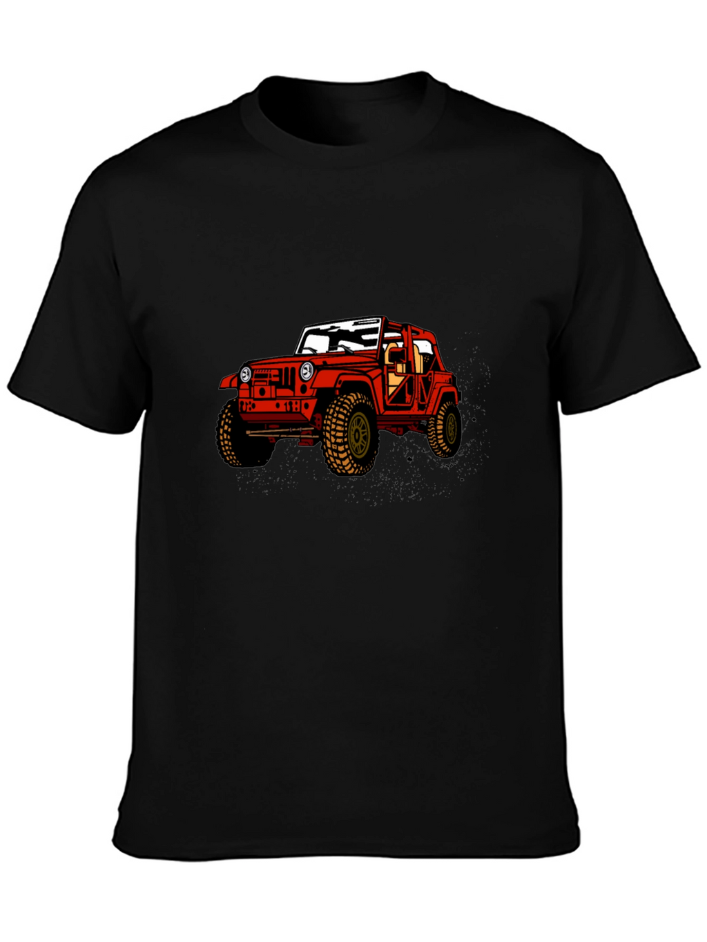 Black Jeep Graphic Tee - Off-Road Adventure Shirt