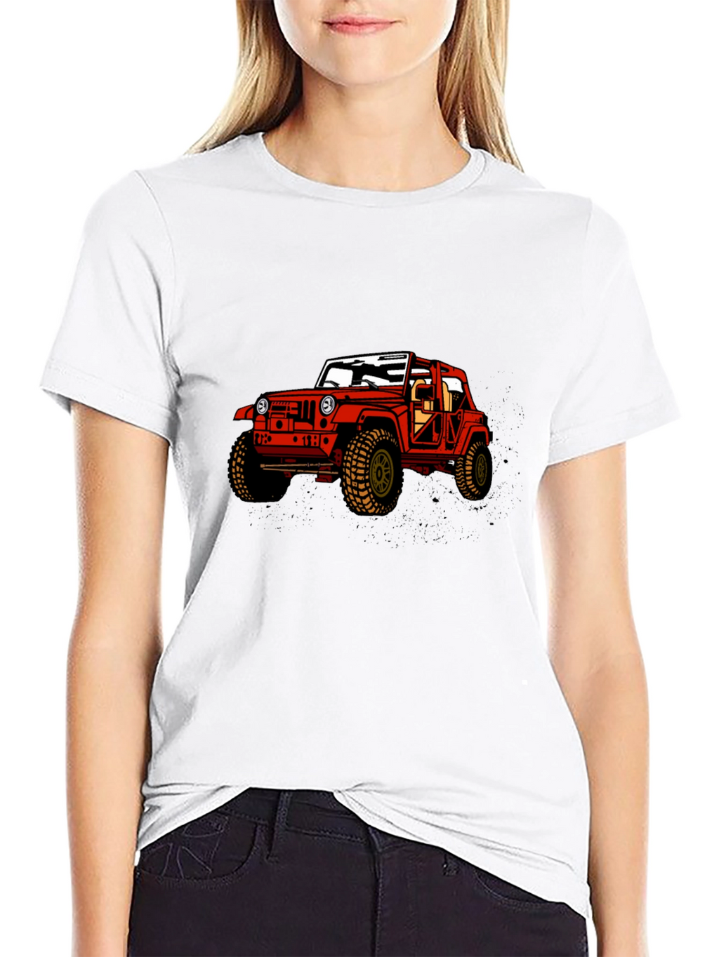 Black Jeep Graphic Tee - Off-Road Adventure Shirt