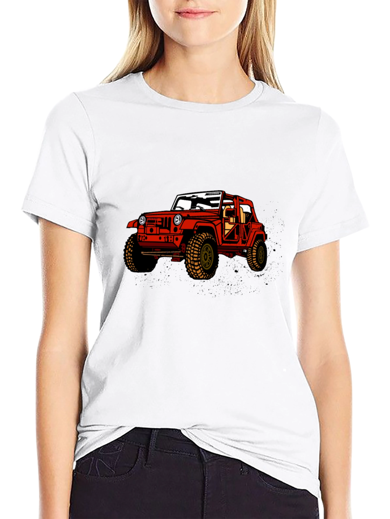 Black Jeep Graphic Tee - Off-Road Adventure Shirt