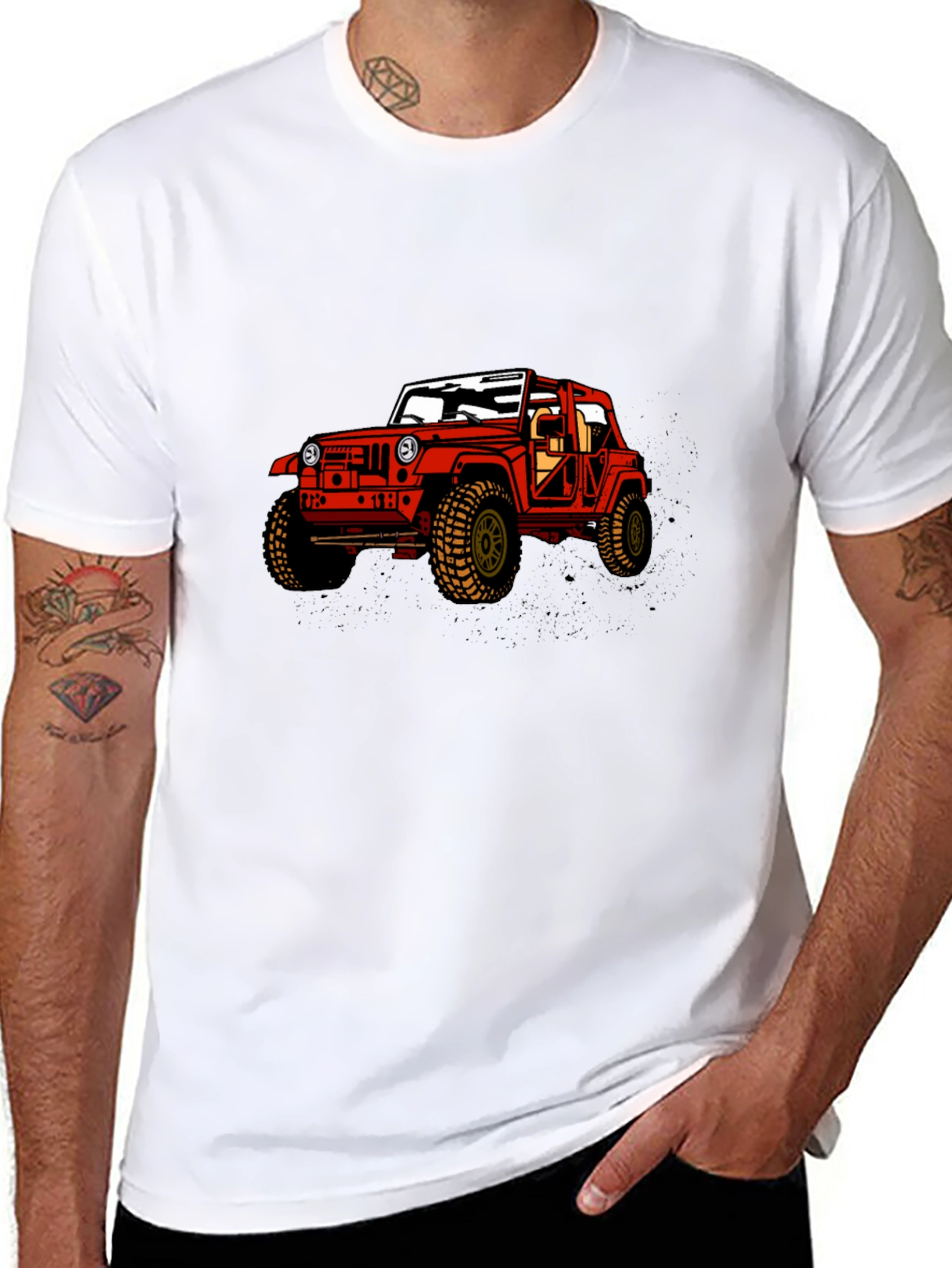 Black Jeep Graphic Tee - Off-Road Adventure Shirt