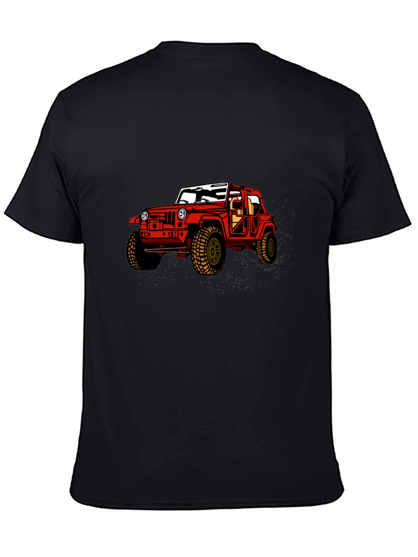 Black Jeep Graphic Tee - Off-Road Adventure Shirt