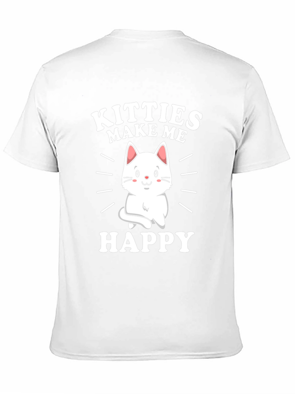 Kitties Make Me Happy Graphic T-Shirt