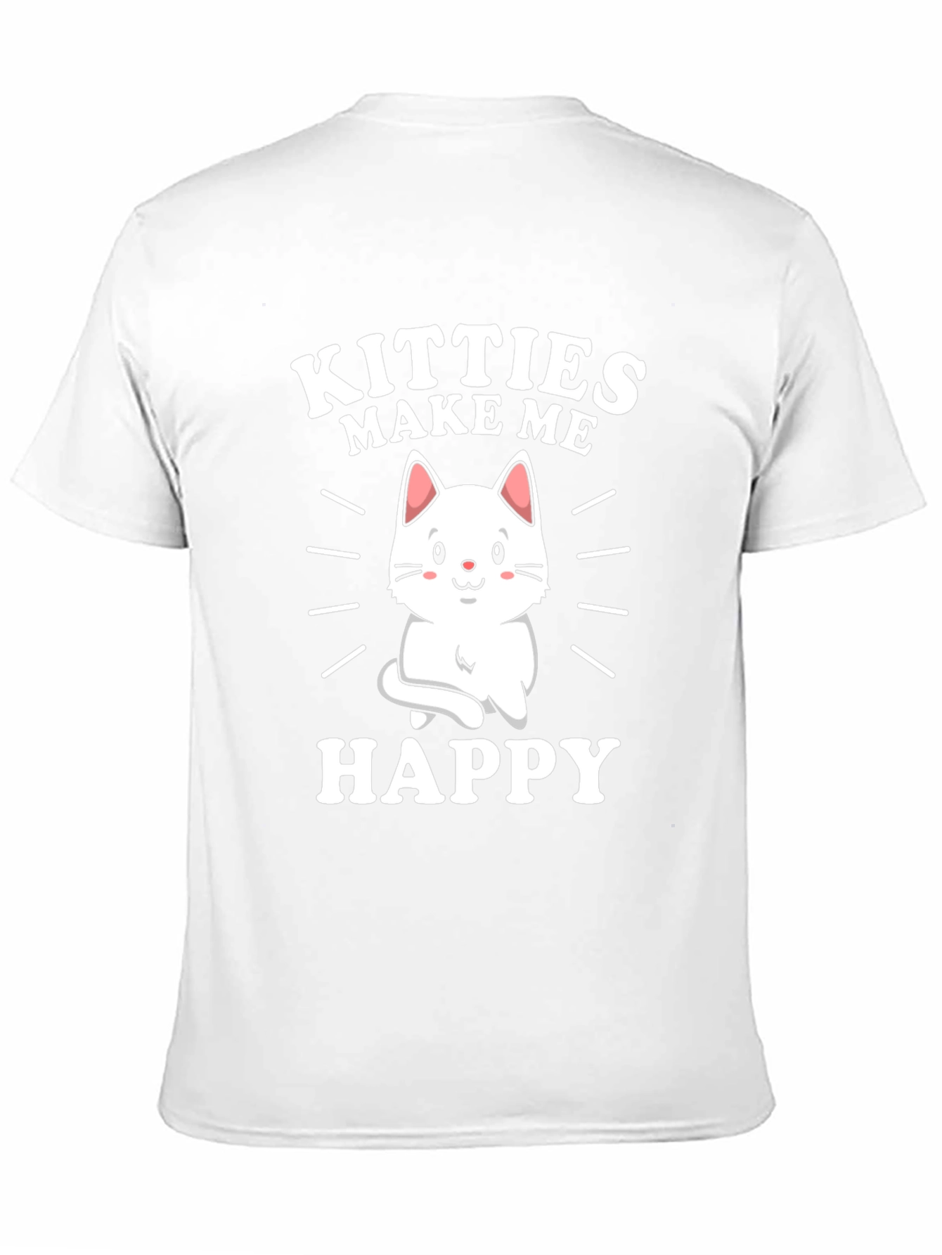 Kitties Make Me Happy Graphic T-Shirt