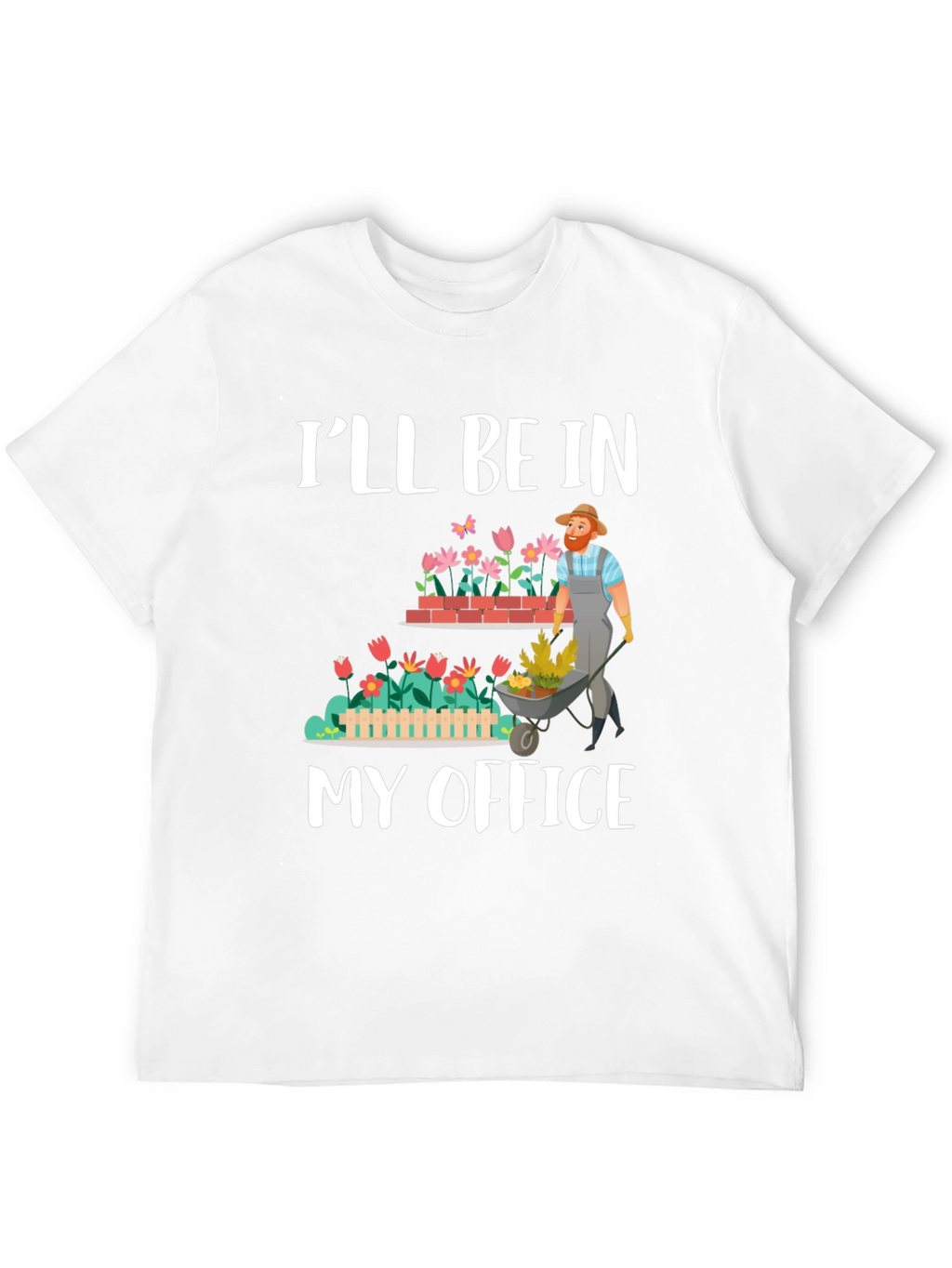 Gardeners My Office Black T-Shirt