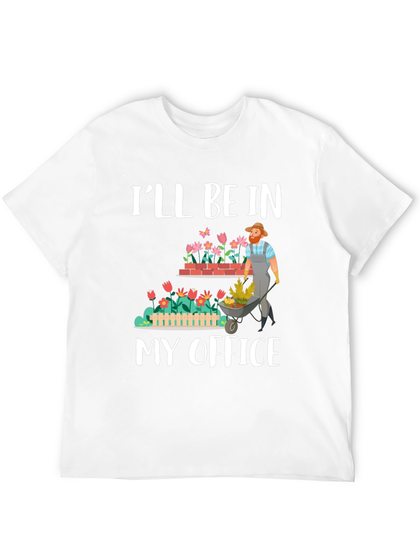 Gardeners My Office Black T-Shirt