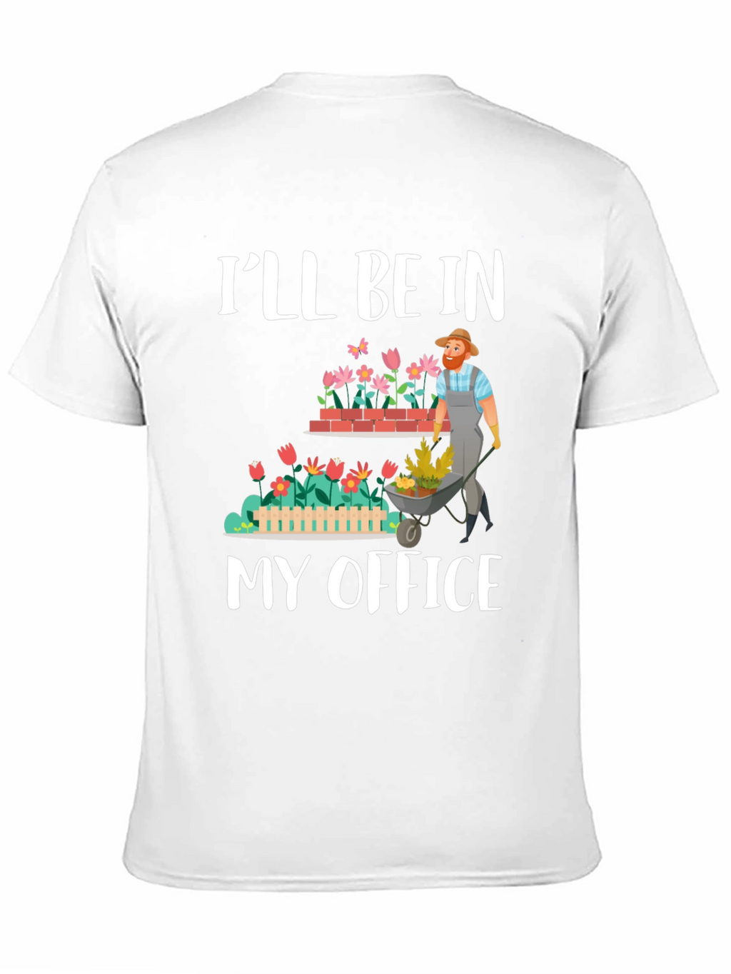 Gardeners My Office Black T-Shirt