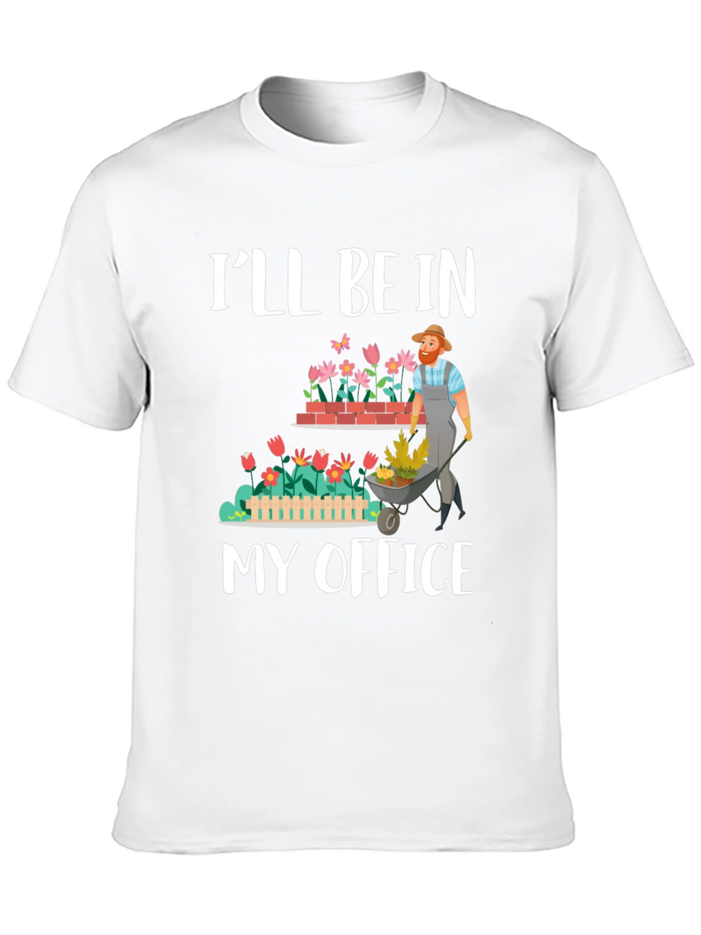 Gardeners My Office Black T-Shirt