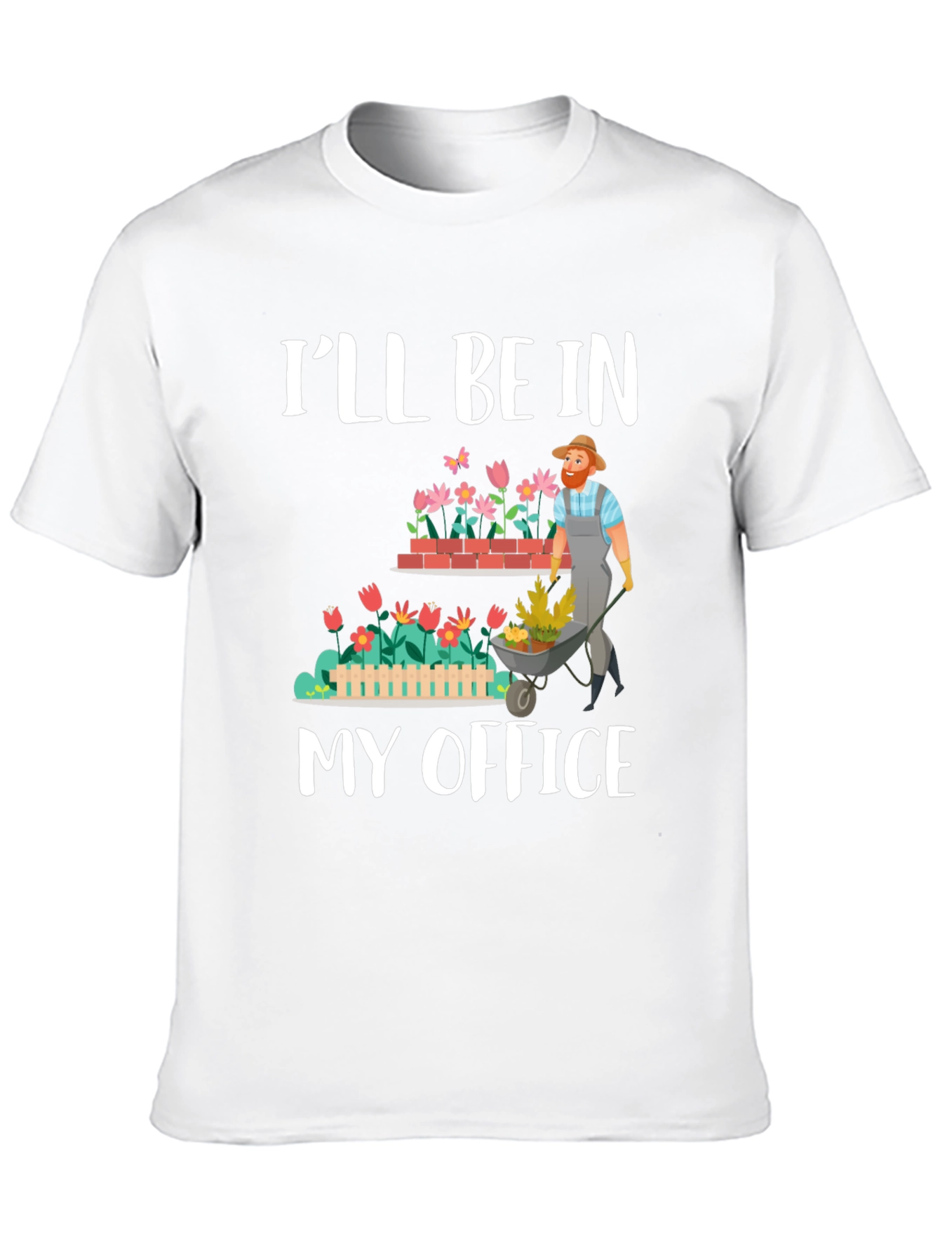 Gardeners My Office Black T-Shirt