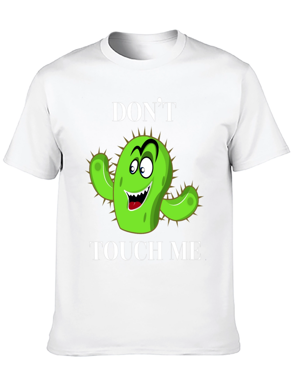 Dont Touch Me Cactus Graphic T-Shirt