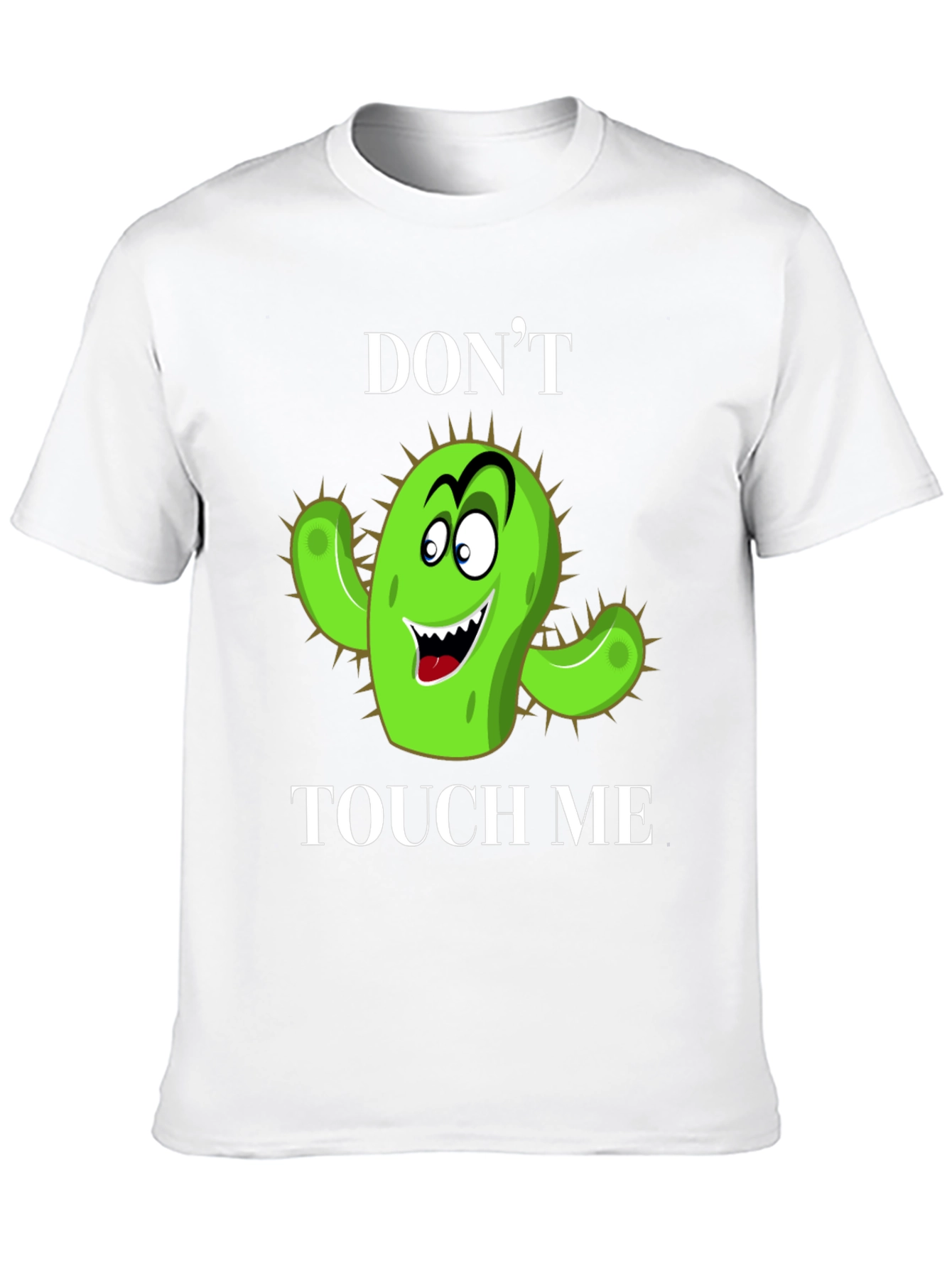 Dont Touch Me Cactus Graphic T-Shirt