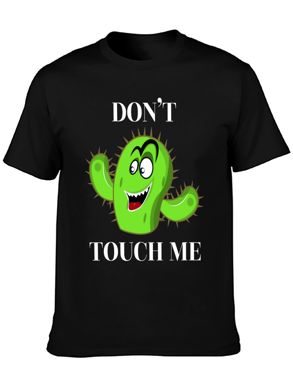Dont Touch Me Cactus Graphic T-Shirt