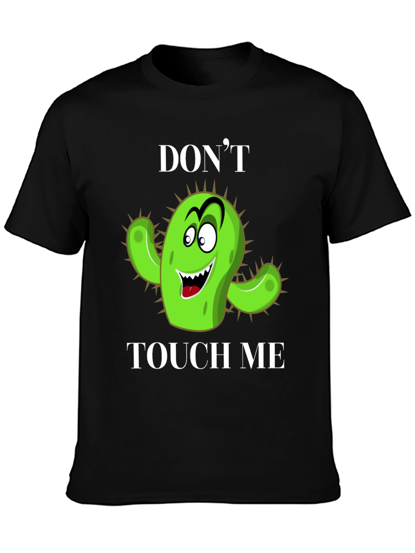 Dont Touch Me Cactus Graphic T-Shirt